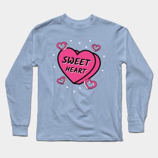 Sweet Heart Valentines Day Long Sleeve T-Shirt